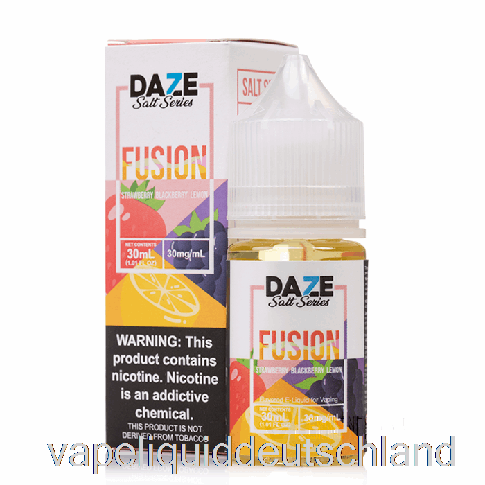 Erdbeere, Brombeere, Zitrone – 7 Daze Fusion Salt – 30 Ml 50 Mg Vape Deutschland